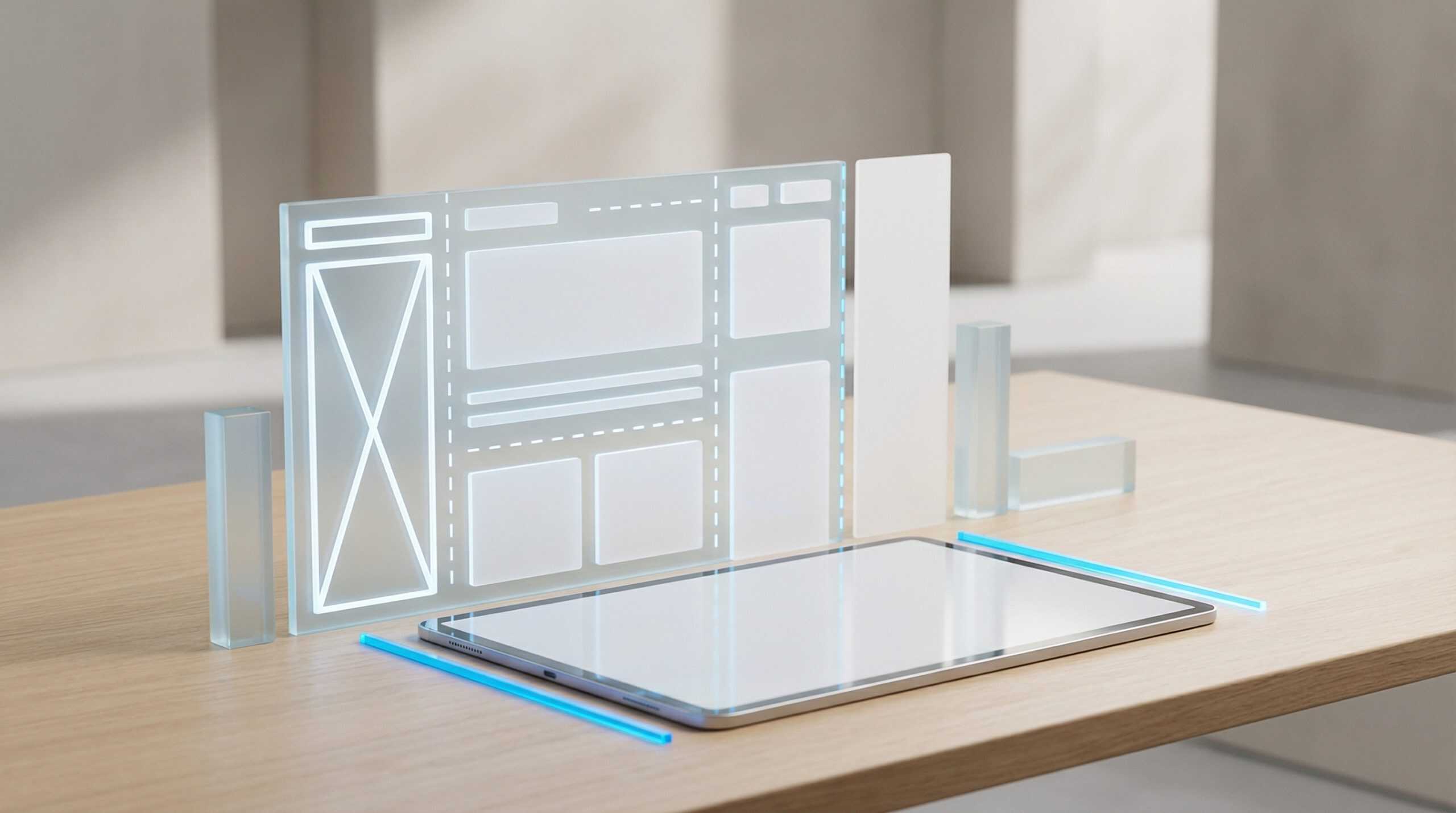 Website design and development visual placeholder