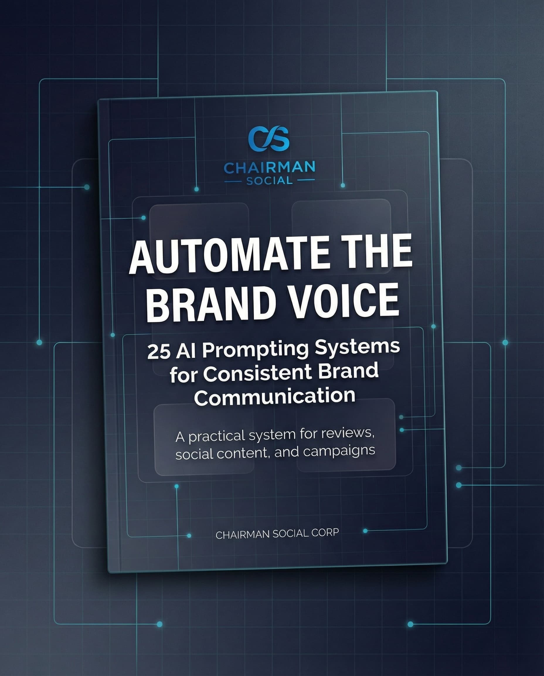 AI Brand Voice Guide mockup
